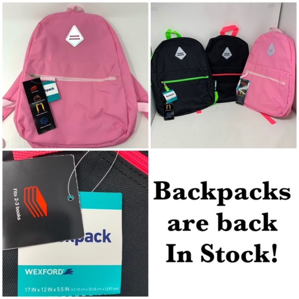 Pink Reflective Wexford Backpack!